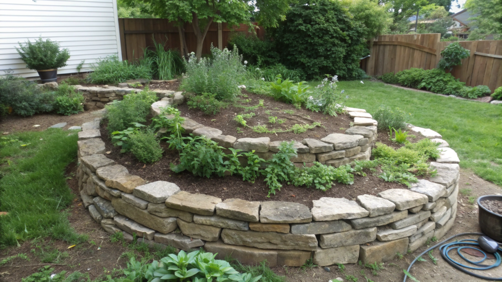 Herb Spiral for Small Yards