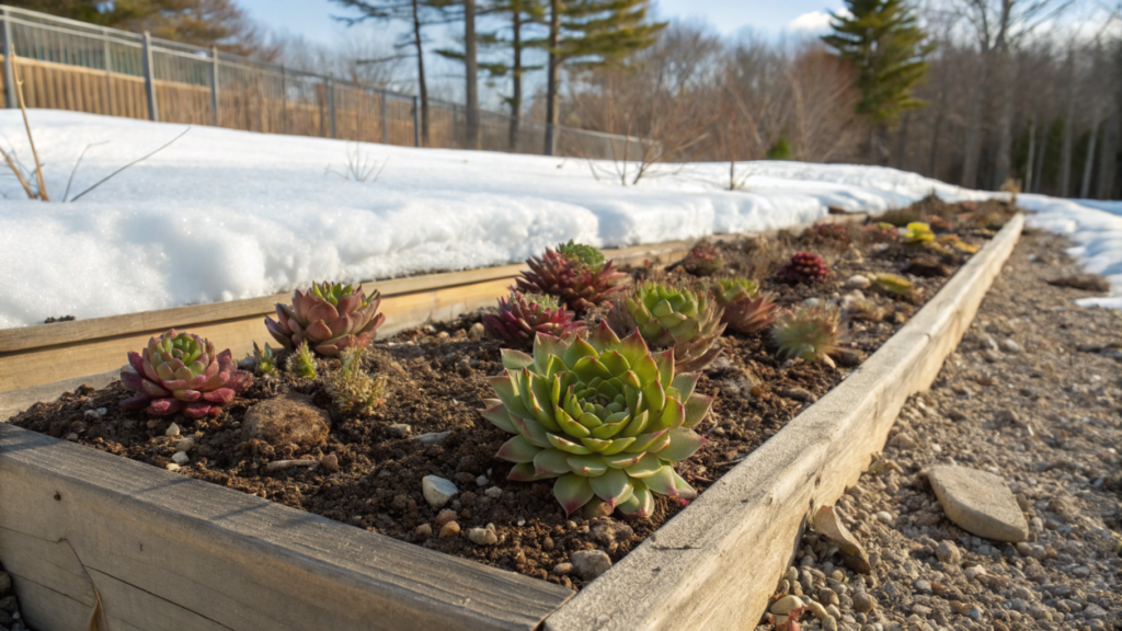 Caring for hens and chicks outdoors in winter