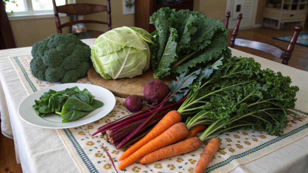 Winter vegetables to grow in California