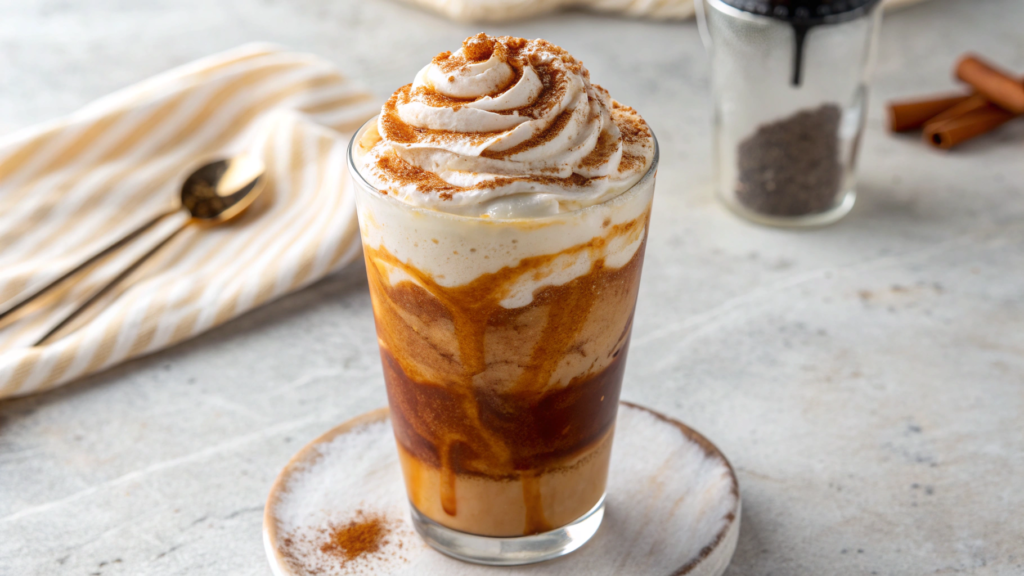 Pumpkin Cold Foam Espresso Float