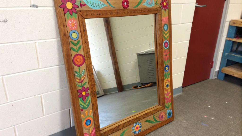 Upcycled Mirror
