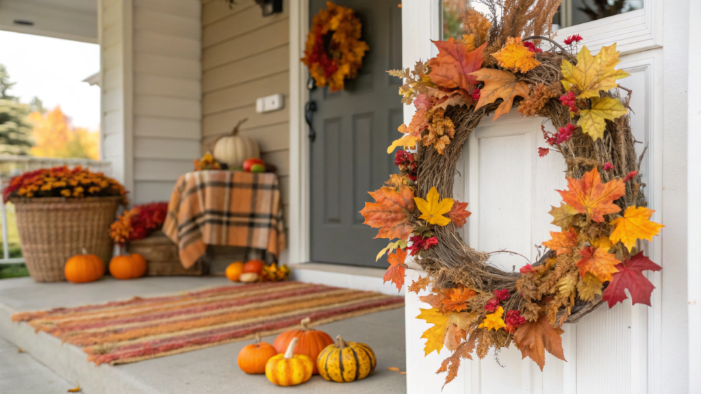 DIY Door Wreaths That Match Your Porch Theme