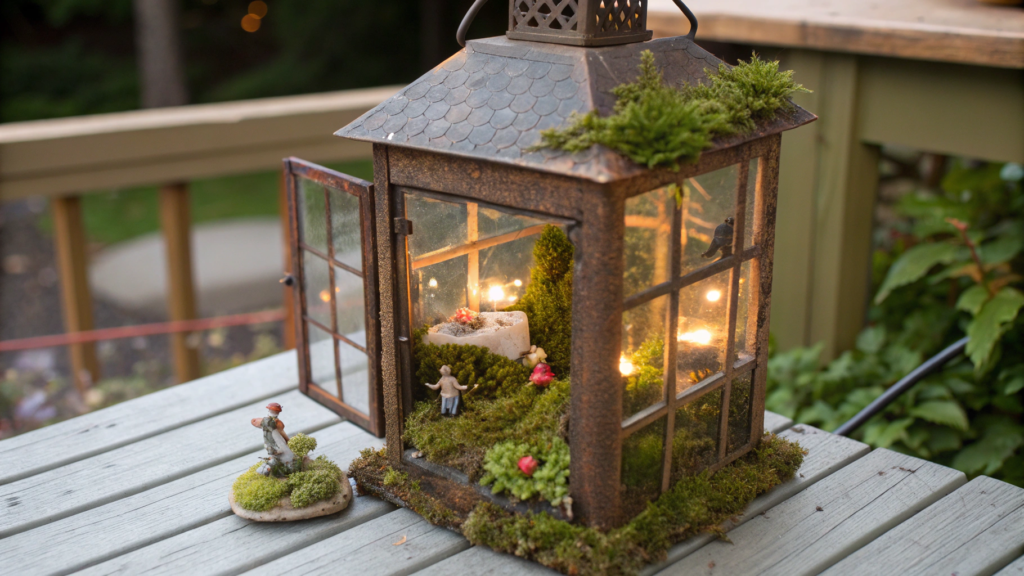 Fairy Garden Terrarium Lanterns