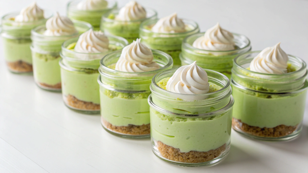 Mini Key Lime Pie Jars