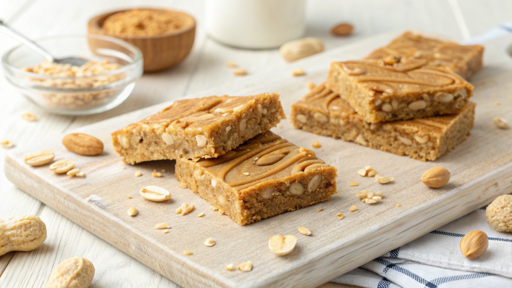 No-Bake Peanut Butter Oat Bars