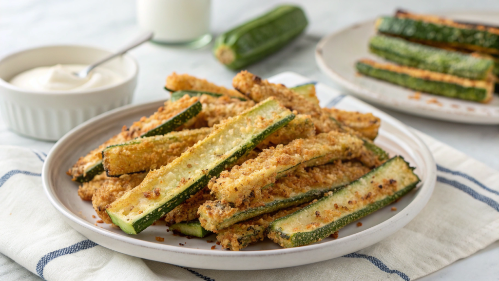 Crispy Baked Zucchini Fries