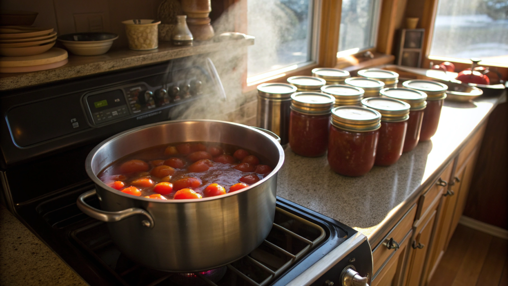 Water Bath Tomato Sauce
