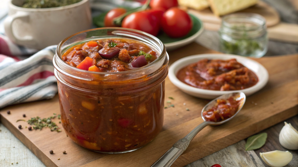 Tomato Chili in a Jar