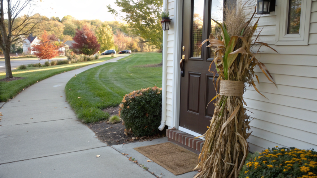 Front Door Cornstalk Bundle