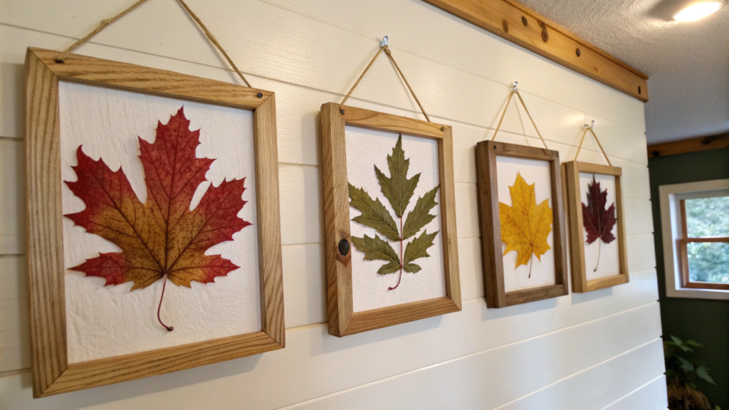 Pressed Leaf Frames