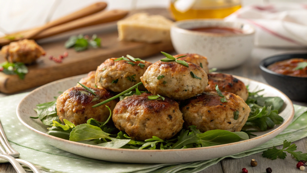 Turkey and Zucchini Meatballs