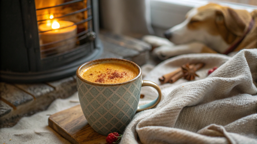 Middle Eastern Pumpkin Cardamom Latte
