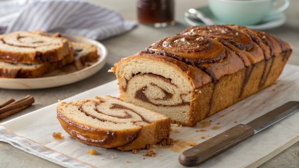 Cinnamon Swirl Maple Bread