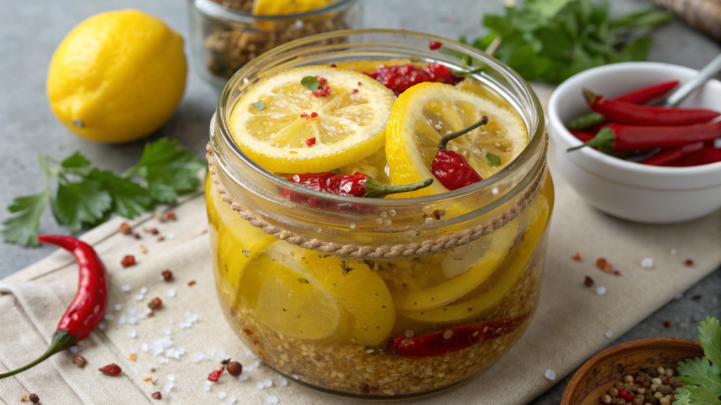 Spicy Chili Preserved Lemons