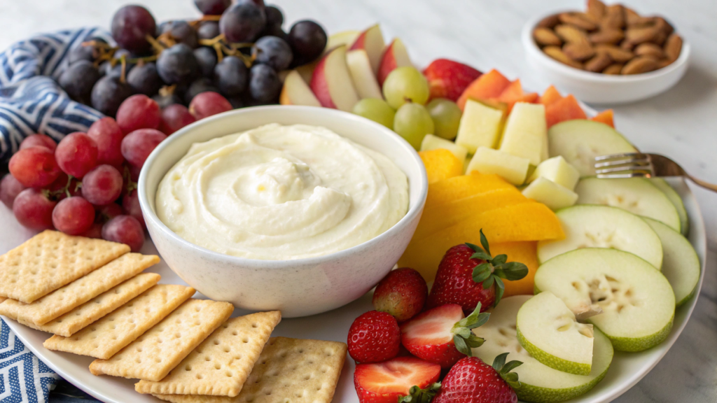 Greek Yogurt Vanilla Fruit Dip