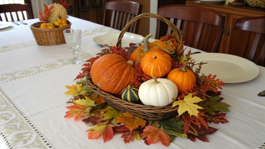 Pumpkin Centerpiece Arrangement