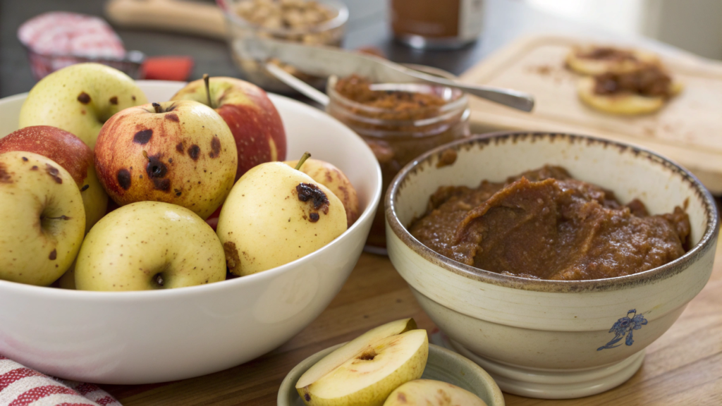 “Bad” Apples Into Instant Butter