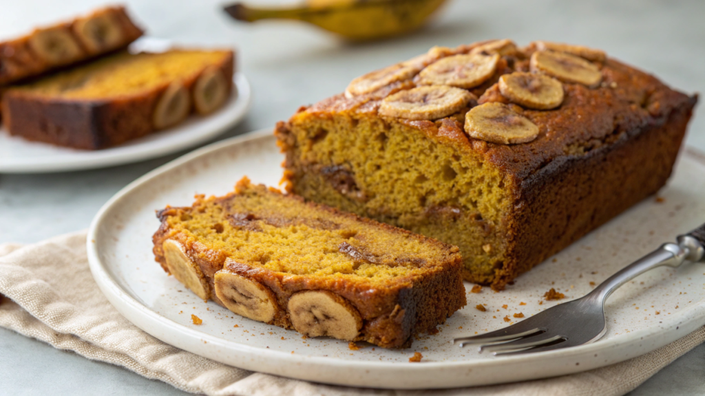 Gluten-Free Pumpkin Banana Bread