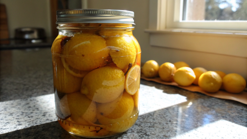 Slow-Cured Preserved Lemons