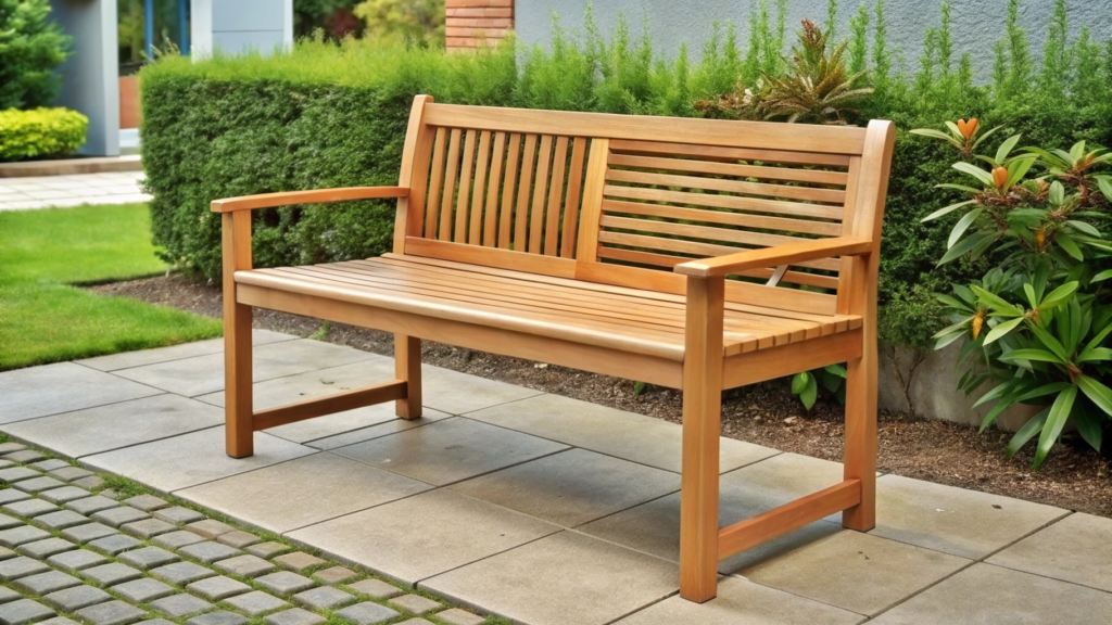 Compact Bench for Small Patios