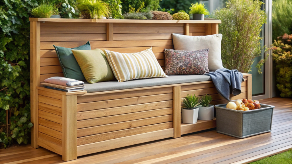 Multi-Purpose Bench with Hidden Storage