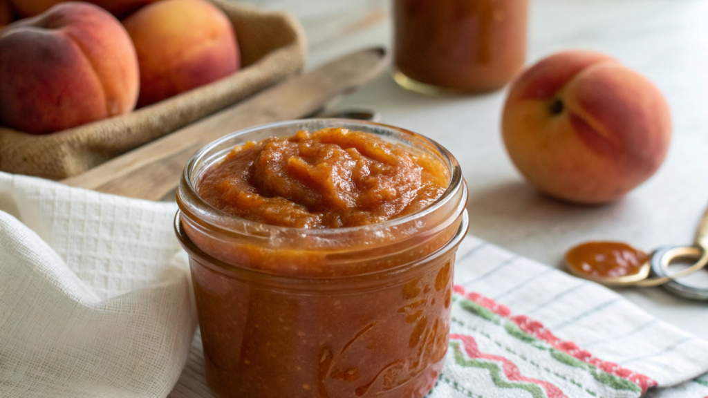 Spiced Peach Butter
