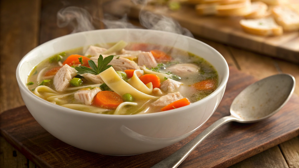 Homestyle Chicken Noodle Soup