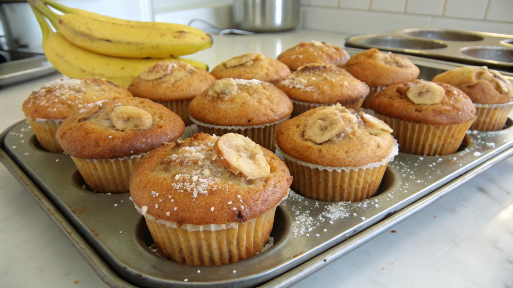 Moist Banana Bread Muffins for Busy Mornings