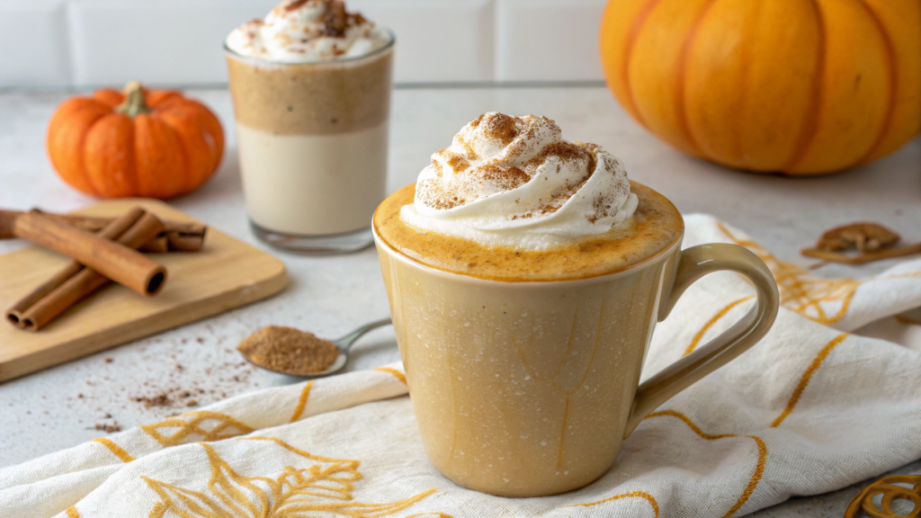 Single-Serve Pumpkin Cream with Dairy-Free Blend