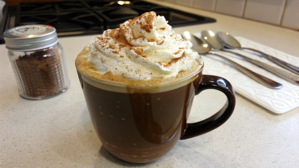 Single-Serve Starbucks Copycat with Real Pumpkin
