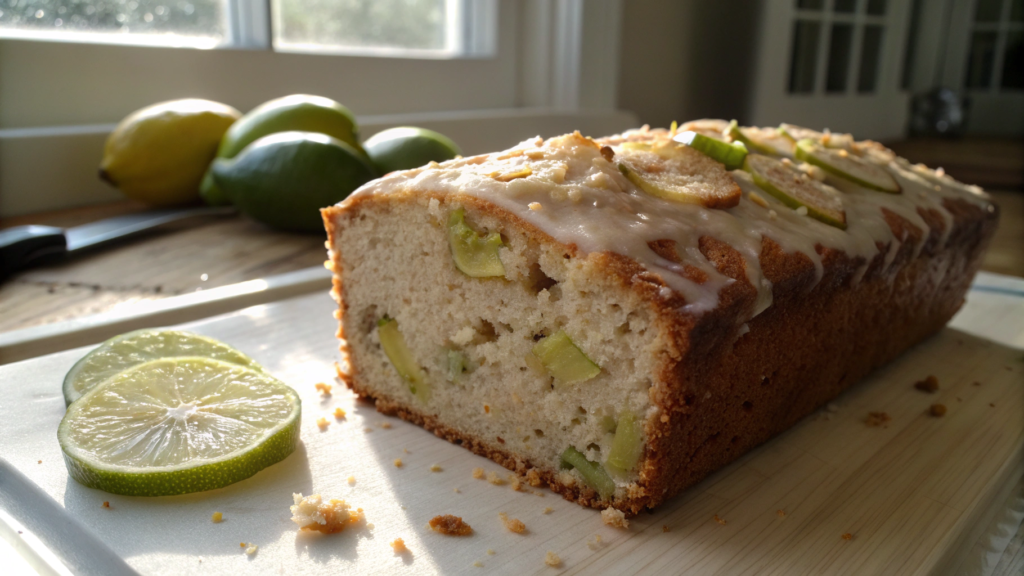 Coconut Lime Banana Bread