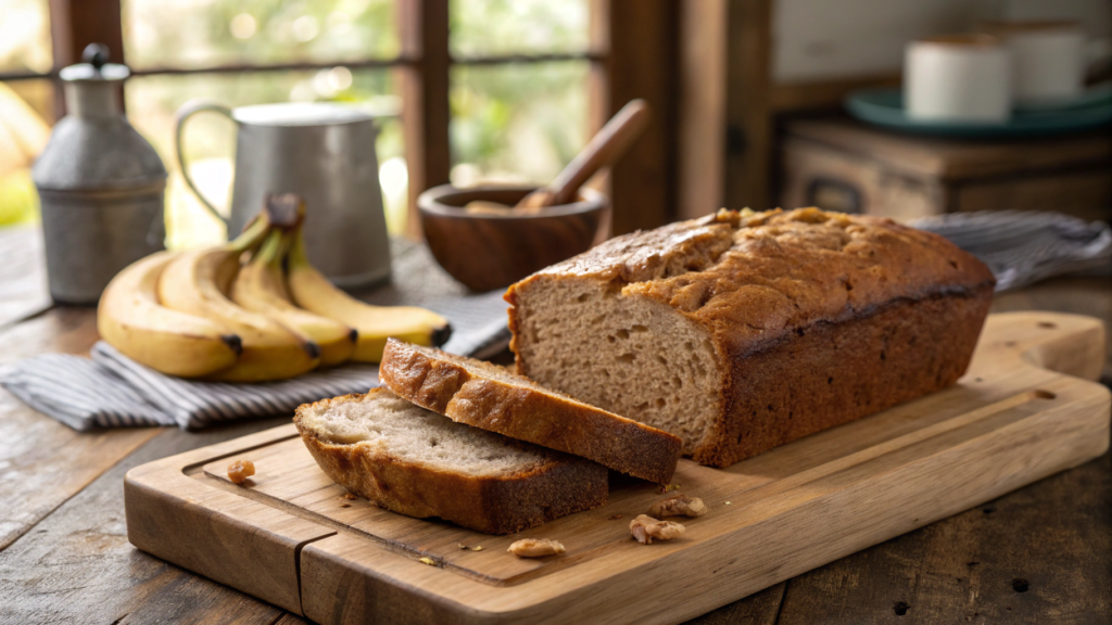 No Egg Banana Bread