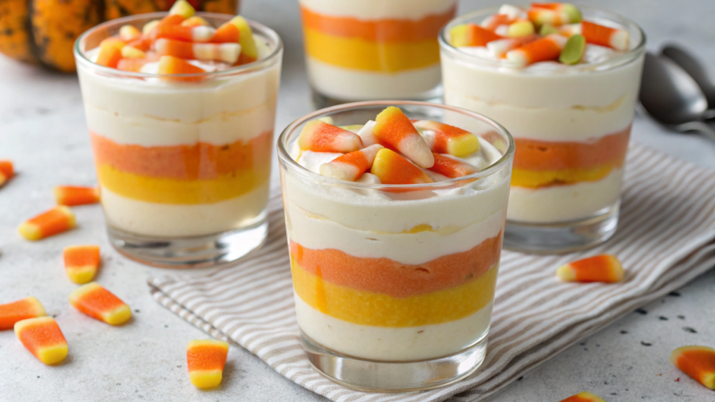 Candy Corn Parfaits