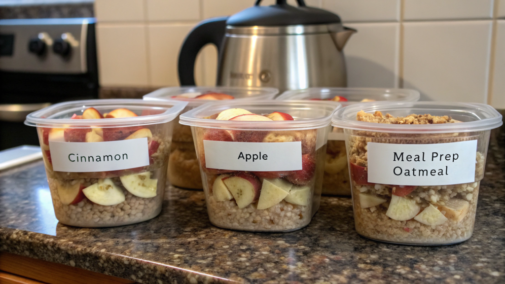 Cinnamon Apple Oatmeal Packs