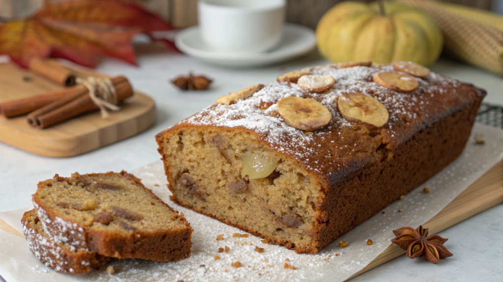 Fall-Spiced Banana Bread with Nutmeg and Clove