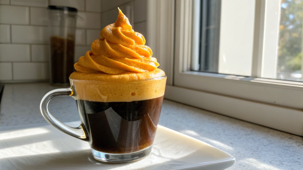 Vegan Pumpkin Cold Foam That Holds Its Shape