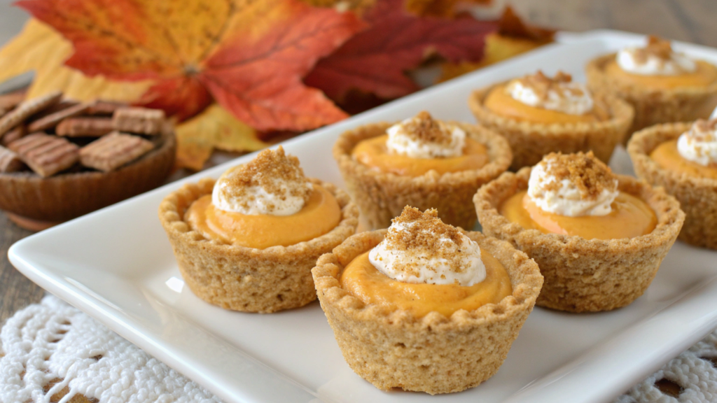 No-Bake Pumpkin Pie Cups