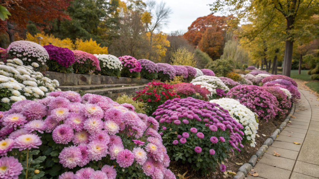 Chrysanthemums for Late-Season Color