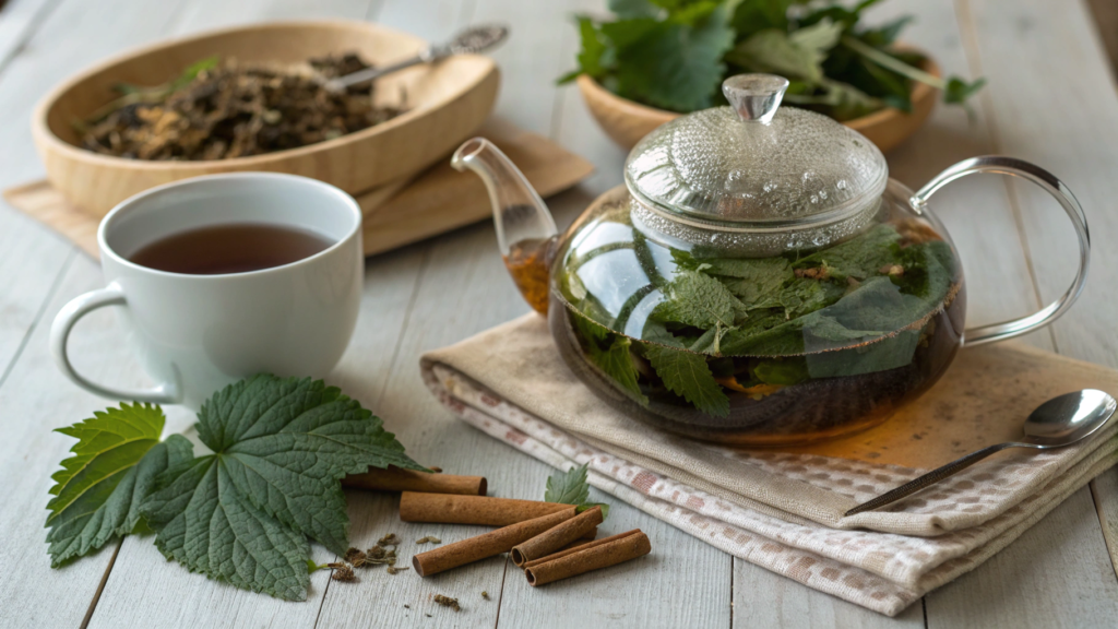 Nettle and Cinnamon Strength Tea
