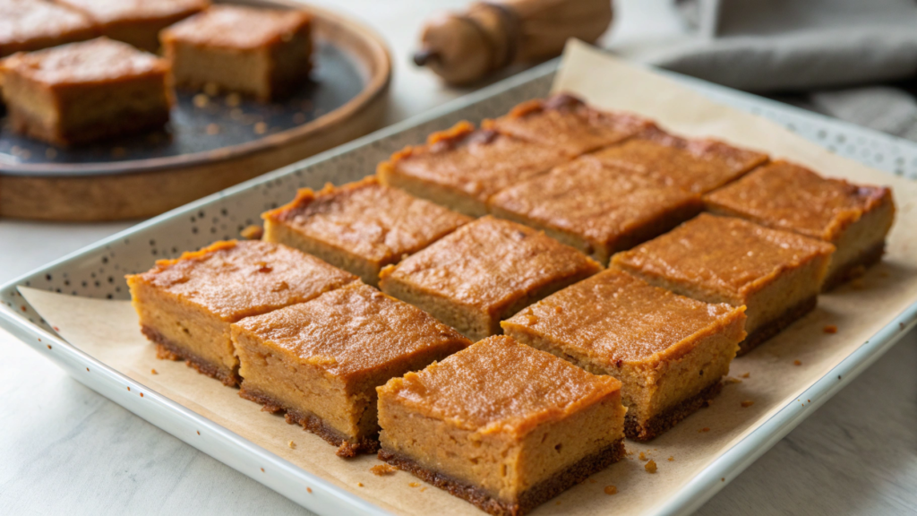 Sweet Potato Pie Bars