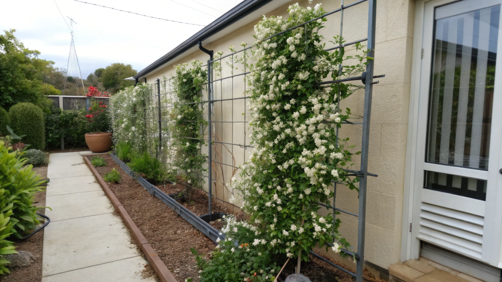 Fast-Growing Jasmine Trellis Design