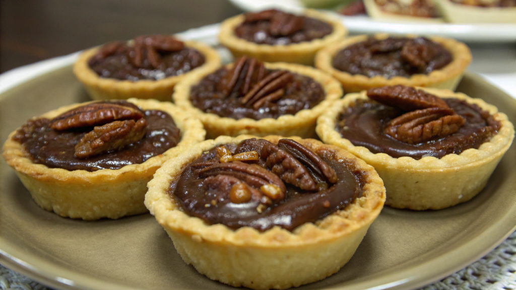 Mini Chocolate Pecan Tarts