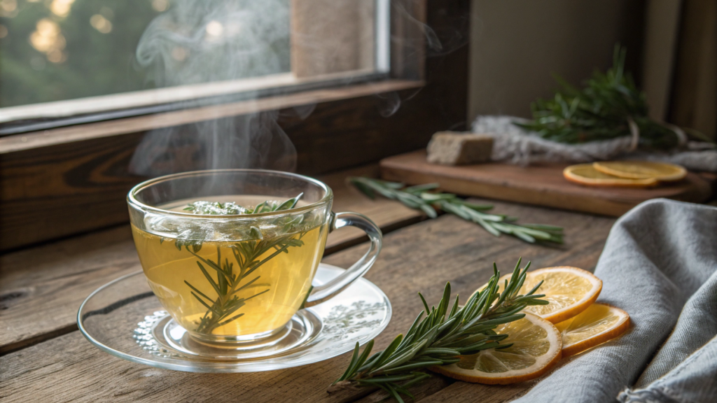 Rosemary Citrus Steam Tea