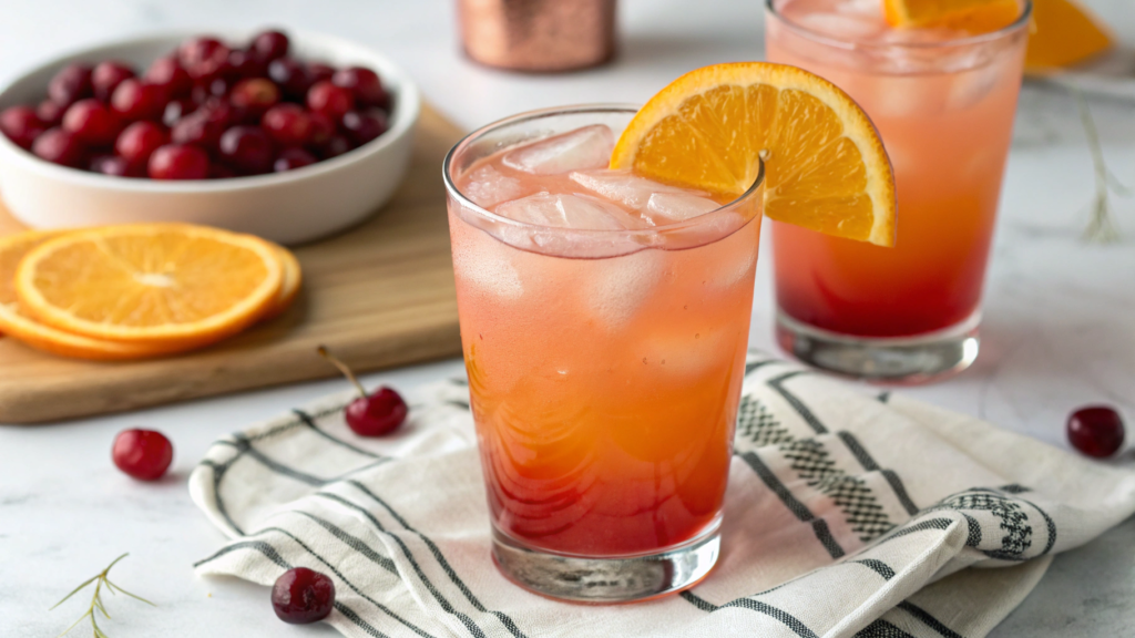 Tequila Cranberry Sunset