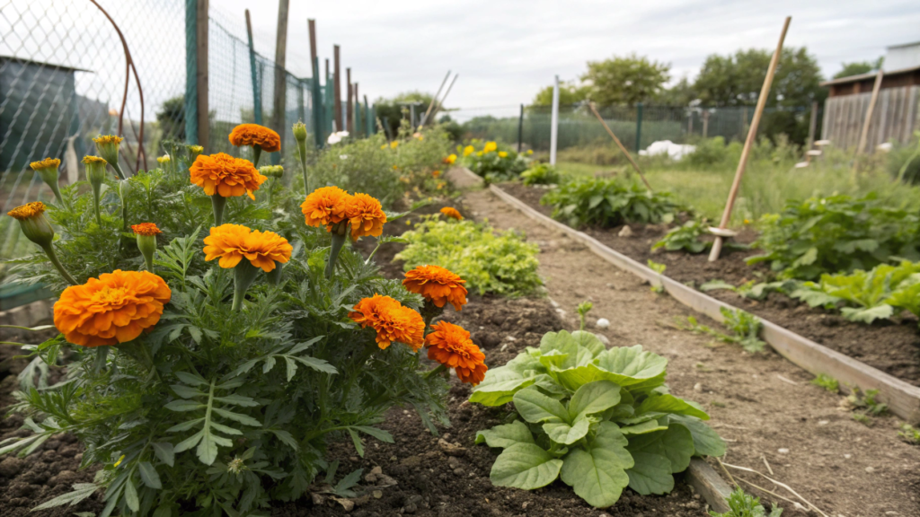 Marigolds as Natural Pest Control