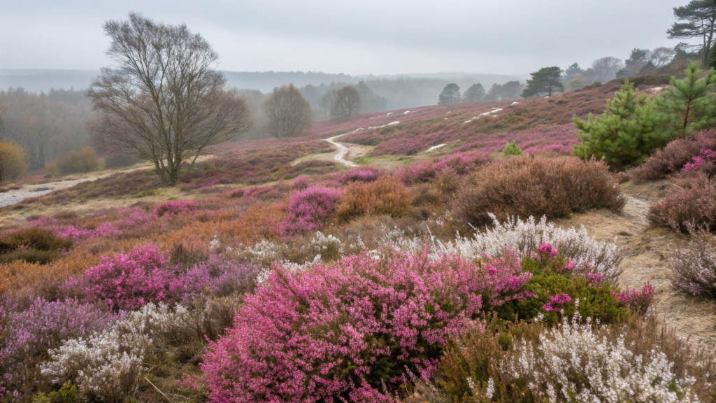 Winter Heathers for Year-Round Texture