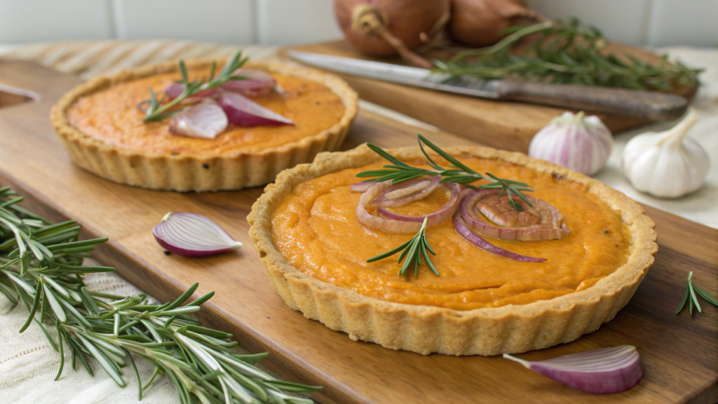 Savory Sweet Potato Pies with Rosemary and Shallot
