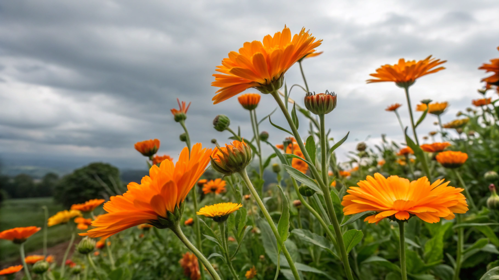 Bright Calendulas for Instant Cheer