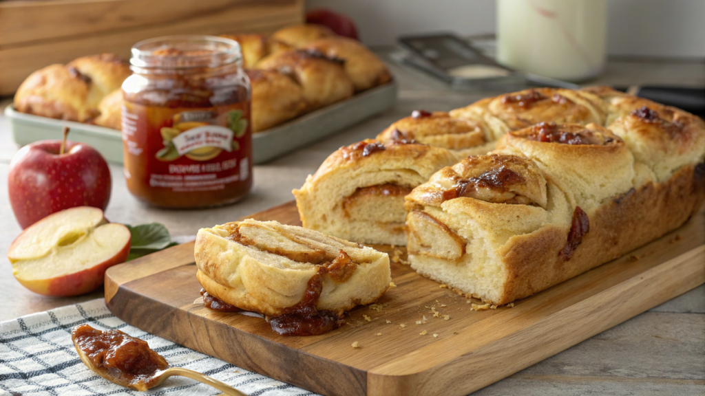 Apple Butter Biscuit Bake