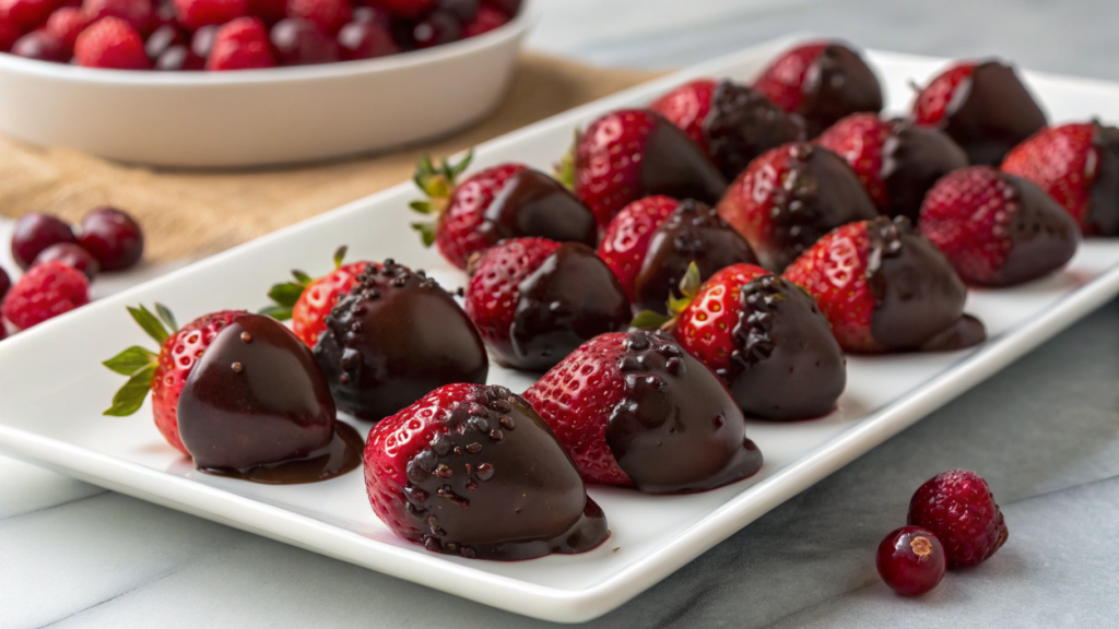 Chocolate Dipped Cranberries